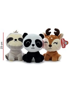 Animales 25cm Bambi/perezoso Y Panda 1693 Phi Phi