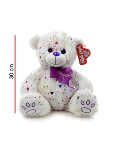Oso 30cm Blanco C/estrellitas 4154 Phi Phi
