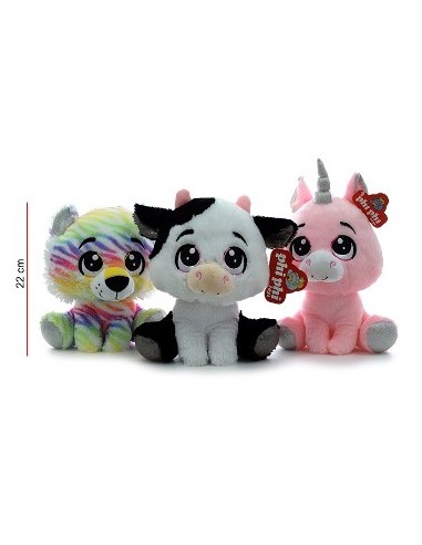 Animales 23cm Tigre/unicornio/vaca 1615 Phi Phi