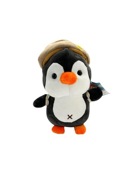 Pinguino 20cm Parado C/gorro Y Mochila 613733 Wd02