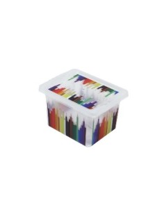 Caja Organizadora Plast. 2.30l .19x15x12cm Mod. Surt. 1803/1822 Sao01