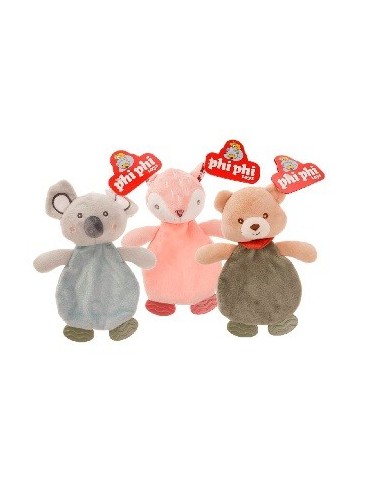 Sonajero 17cm Animalitos Nordicos Pastel 6307 Phi Phi