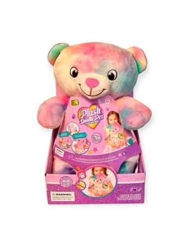 Osito Peluche C/lapicera Led Arcoiris 80267 Amc01