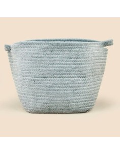 Cesto Algodon Oval 13x13x18cm Ee50770 Sf01