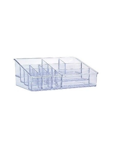 Organizador Cosmeticos Transparente 22x15x8cm 445.012.001a Sao01