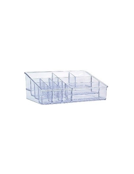 Organizador Cosmeticos Transparente 22x15x8cm 445.012.001a Sao01
