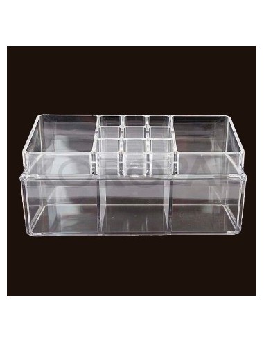 Organizador Acrilico 2 Pisos Make Up 301646 Pcu01