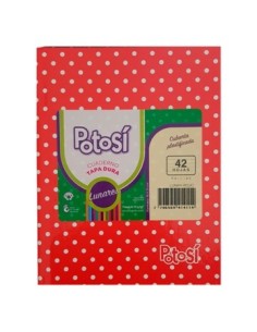 Cuaderno 42hj T/d Raya Lunar Rojo Potosi 414114 Tec02 (90)