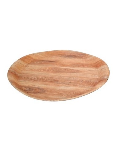 Bandeja 30cm Oval Simil Madera Ns353734 Pk01