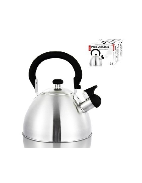 Pava Acero 2lt Silbadora 75005120-7500620-75007520 Cr02  (m)