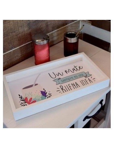 Bandeja 17x35 Madera Matera Deco 6570 Decozu