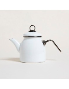 Pava 1.3lt Enlozada Blanca C/manija 0137024 Mish02