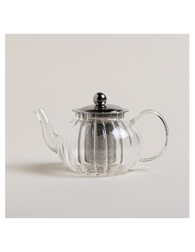 Tetera Vidrio C/infusor Acero 0114257 Mish02