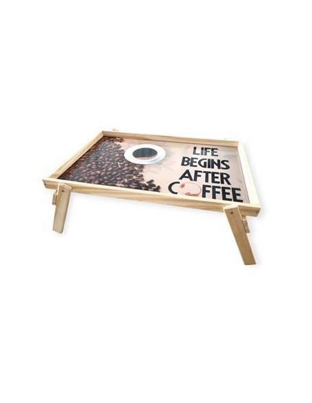 Bandeja De Cama 33x50 Madera Mod. Surt. 543 Tn02