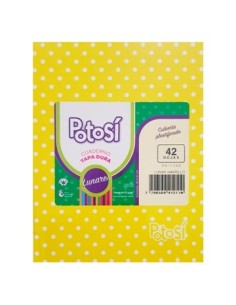 Cuaderno 42hj T/d Ray Lunar Amarillo Potosi 412110 Tec02 (b90)