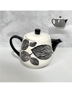 Tetera Porcelana 850cc C/infusor D4179-d4181 Dec01