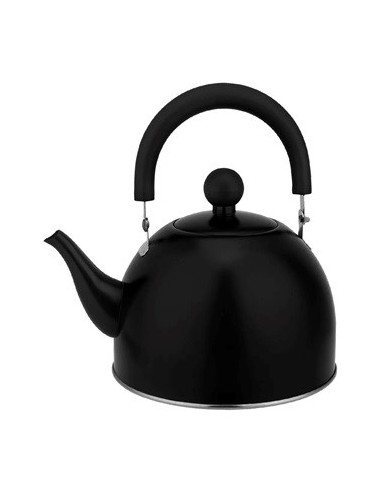 Pava 1.6lts Acero Inox Pico Matero Total Black Kt155 Hud01