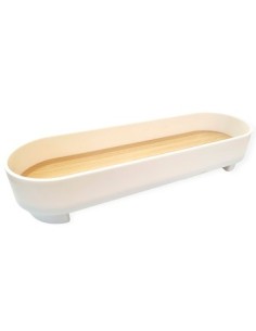 Bandeja 28x9 Melanima C/base Bambu 301485 Pcu01