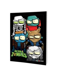 Cuaderno 48hj T/f Ray Zombie 1202186 Moo01 (b12)