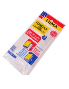 Funda X5 Transp. P/cuaderno Luma 300155 (b40-1)