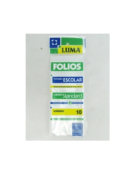 Folio N.3 X10 Unid. Standard Luma 30-05(b:120/12)