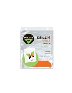 Folio N.3 X100 Unid Cristal 40 Micrones Pizzini 50fex100 Pz01 (b48)