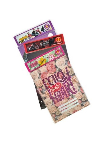 Separador Materia A4 X6 Unid C/regla Vs Mod Igc01