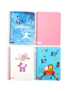 Cuaderno C/esp. 15x21 80hj T/semirigida Ray Fantasia 1084-1089-1084-1085-1082 -1090 Rey02