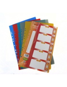 Separador Pvc 150 Micr. 5 Pos. Oficio  Lama 5tba150fc (b:12-1)