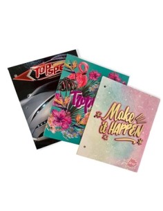 Carpeta N.3 Cartone Surt Ink Drop 202009-202014-302093 Ig02 (b24)