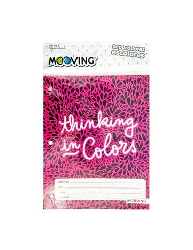 Separador Materia N.3 X6 Mujer 1101244/1101261/ 1101165/1101175/1101107/1101148/1101134/1101192/ 1101197/1101199/ 1101136/110