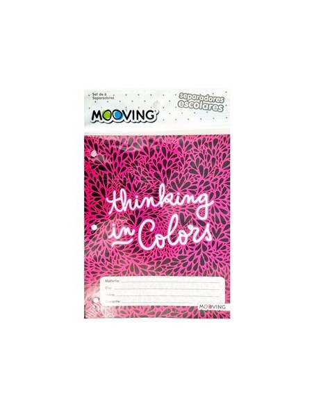 Separador Materia N.3 X6 Mujer 1101244/1101261/ 1101165/1101175/1101107/1101148/1101134/1101192/ 1101197/1101199/ 1101136/110