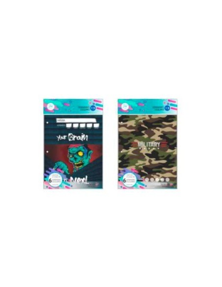 Separador Materia N.3 X6 Unid Surt Varon 999648-999640-999637-999649- Fw (b100)