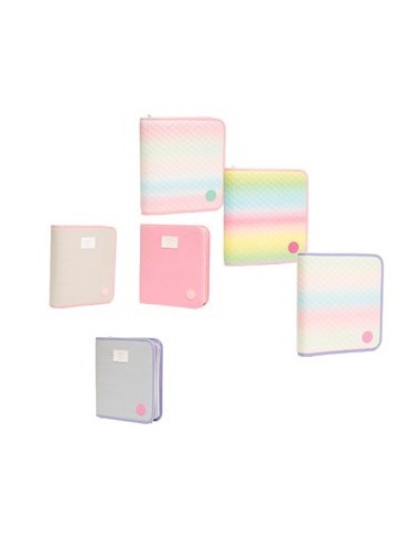 Carpeta 3x40 C/cierre Surtidas  Fantasia 201290-999687-999686-999689-999684 Fw