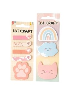 Notas Autoadhesivas Ibi Craft Surt. Fantasia 065170-065174
