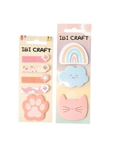 Notas Autoadhesivas Ibi Craft Surt. Fantasia 065170-065174
