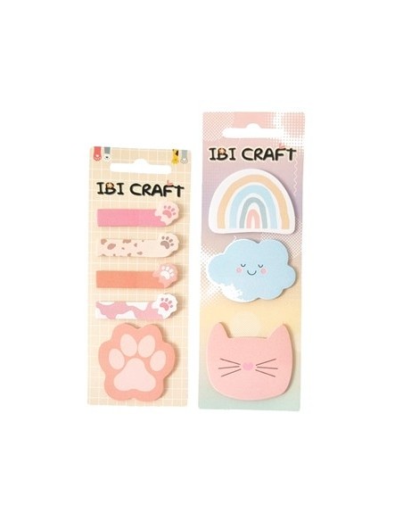 Notas Autoadhesivas Ibi Craft Surt. Fantasia 065170-065174