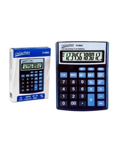 Calculadora Mediana 12 Dig. Calcumax-motex 515602 515605 Pen01 Ibi01