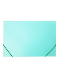 Carpeta Of. 3 Solapas C/elast. Pvc Pastel Lama P02fp4