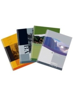 Cuaderno  Univ 80hj T/f Cuad America 153-42 / Mis Apuntes 153-07/653745/653103 Ae01