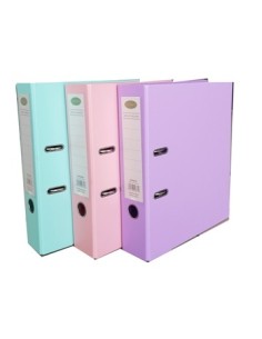 Bibliorato Oficio Lomo 8cm Pvc Pastel/color Lama Zd700f