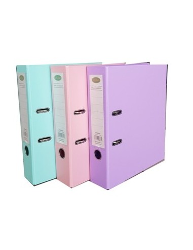 Bibliorato Oficio Lomo 8cm Pvc Pastel/color Lama Zd700f