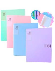 Carpeta A4 C/30 Folios Pastel 25783 Col01 (b12)