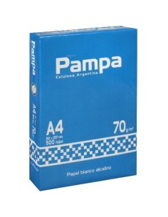 Resma A4 70grs 500hjs Pampa 205701 Ae01 (b10)