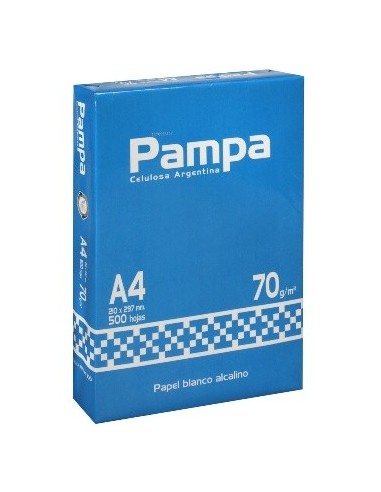 Resma A4 70grs 500hjs Pampa 205701 Ae01 (b10)