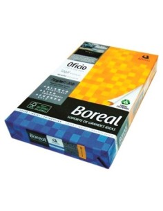 Resma Oficio 75/80grs 500hjs Boreal Ae01 (b5)