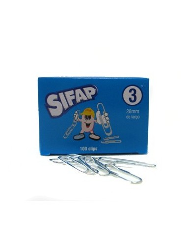 Clip Metal N.3 X100 Unid.28mm Sifap 2300133000(b:48/288)