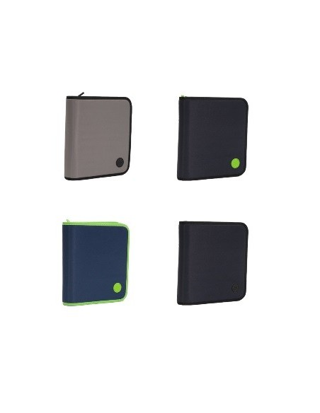 Carpeta 3x40 C/cierre Tela Lisa Color 999688/201288 Fw