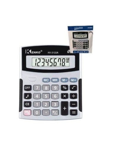 Calculadora 8 Dig. 14x11cm Calcumax 515664/515650 Pen01