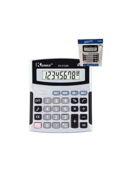 Calculadora 8 Dig. 14x11cm Calcumax 515664/515650 Pen01